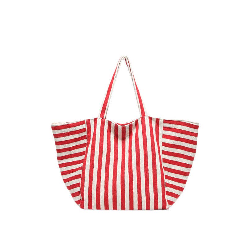 Pick Up - Red Stripe Tote Bag