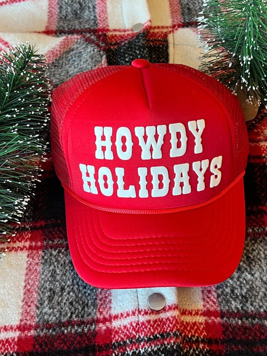 Pick Up - Howdy Holidays Trucker Hat