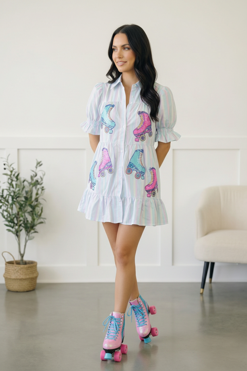 A Roller Daydream Tiered Summer Dress