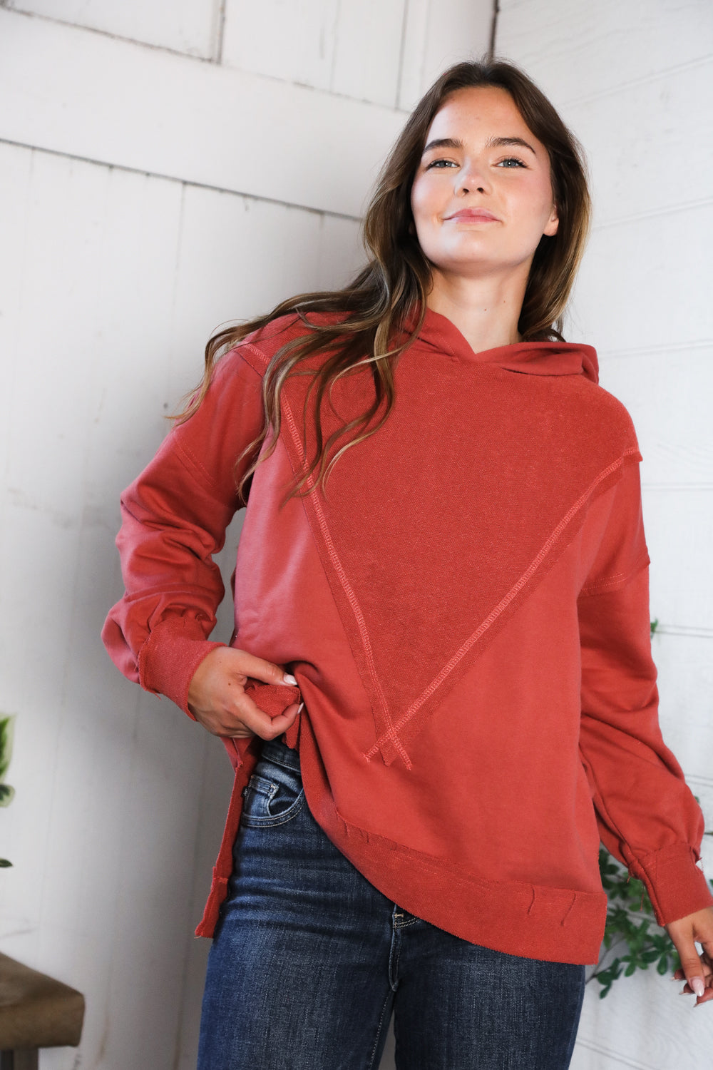 Pick Up - One Laid Back Mama Brick Hoodie