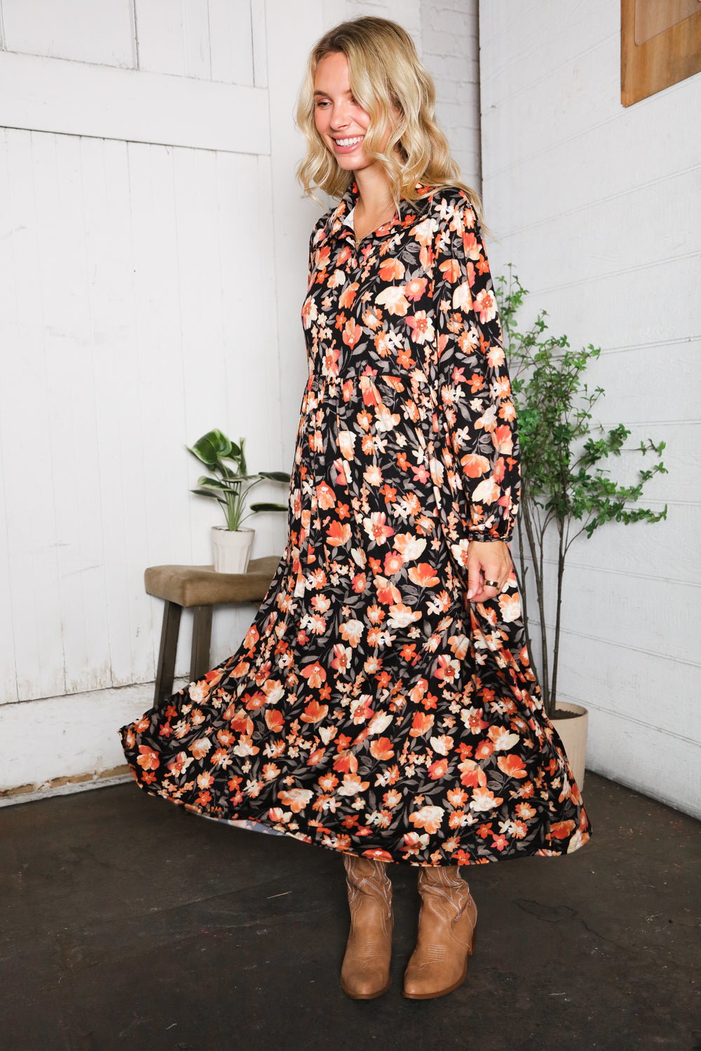 A Homestead Beauty Floral Dress
