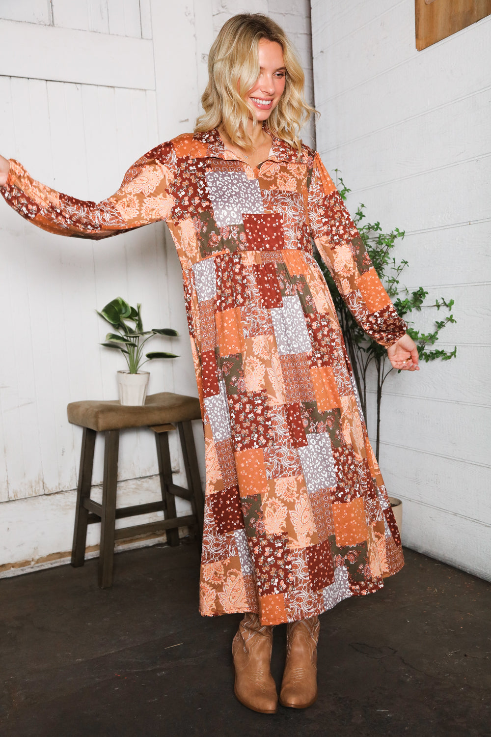 Pick Up - A Homestead Beauty Patchwork Dress