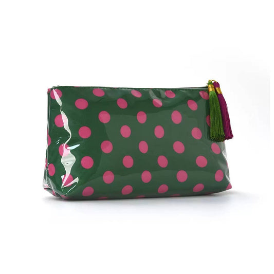 Pick Up - POLKA DOT TRAVEL COSMETIC MAKEUP POUCH BAG