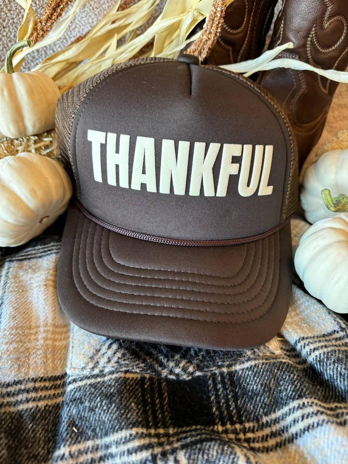 Pick Up - Thankful Trucker Hat