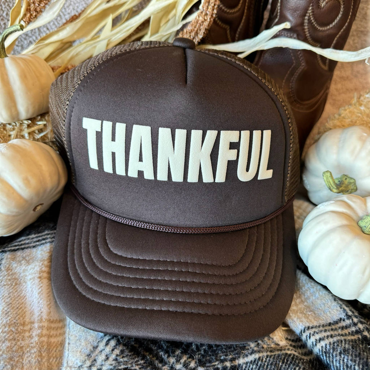 Pick Up - Thankful Trucker Hat