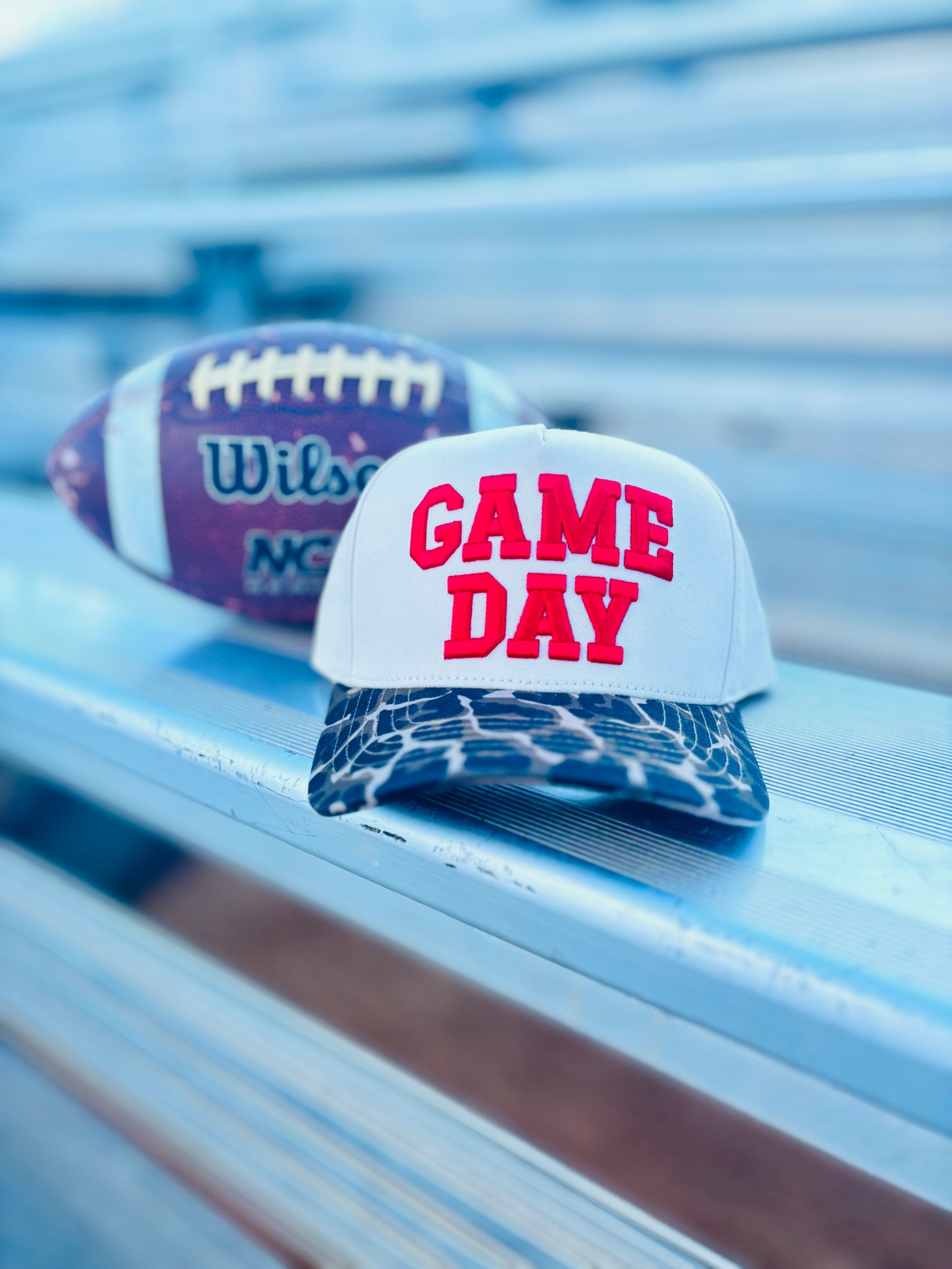 Pick Up - GAME DAY Hat (red or leopard)