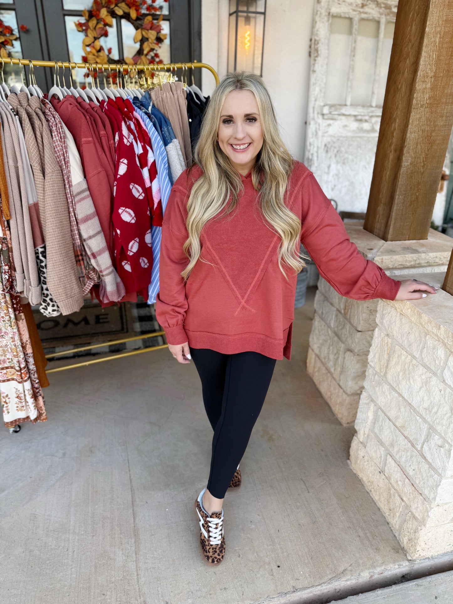 Pick Up - One Laid Back Mama Brick Hoodie