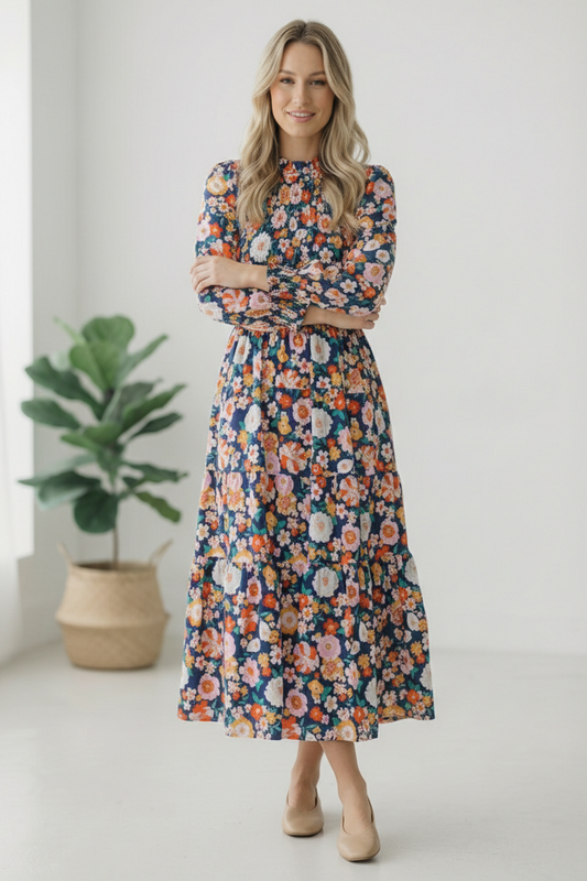 Pick Up - The Perfect Bouquet Tiered Dress