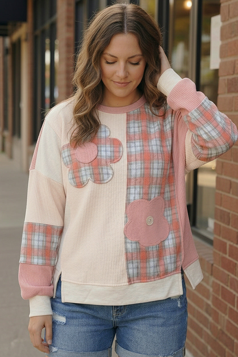 Pick Up - Prairie Patch Dusty Rose Pullover