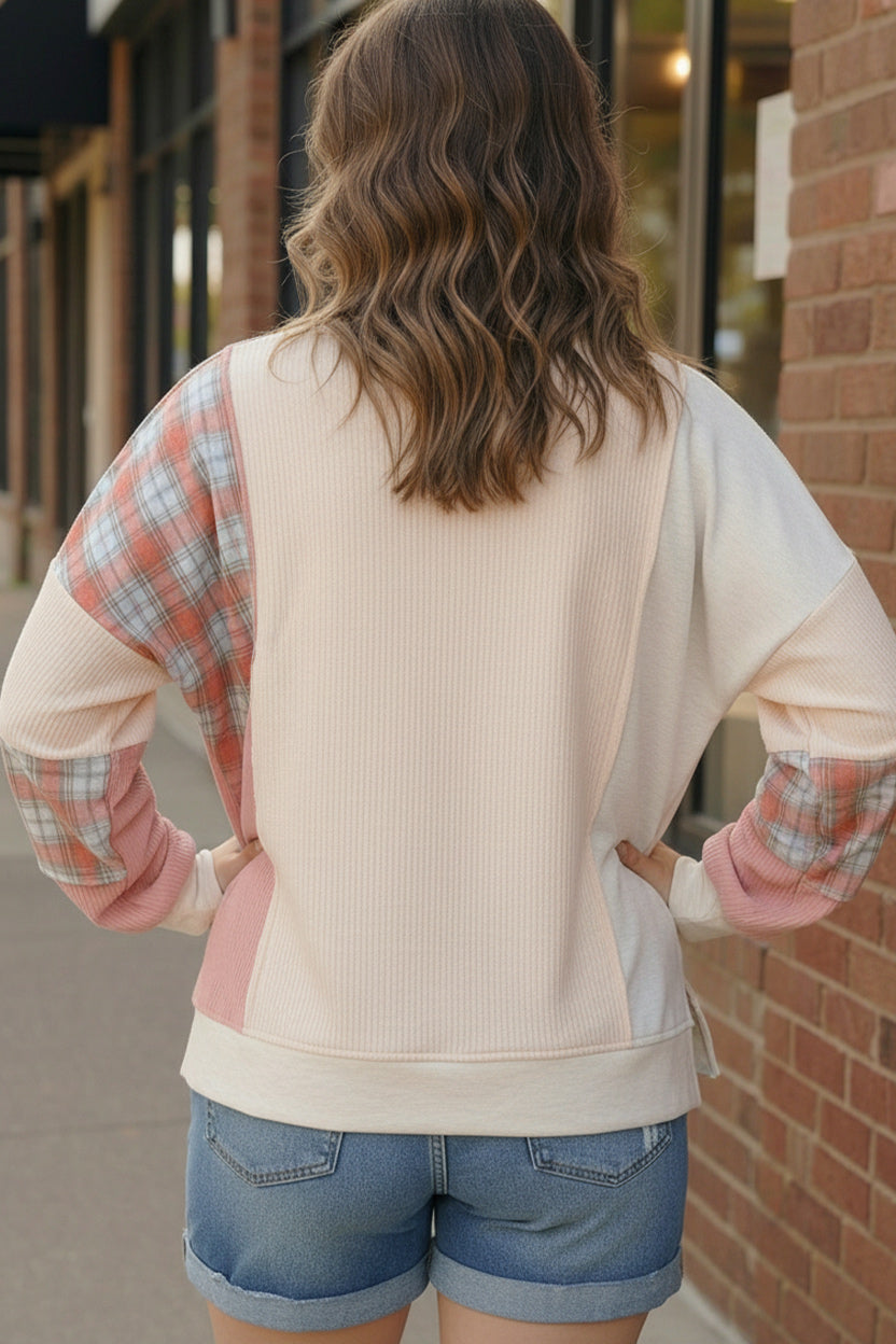 Pick Up - Prairie Patch Dusty Rose Pullover