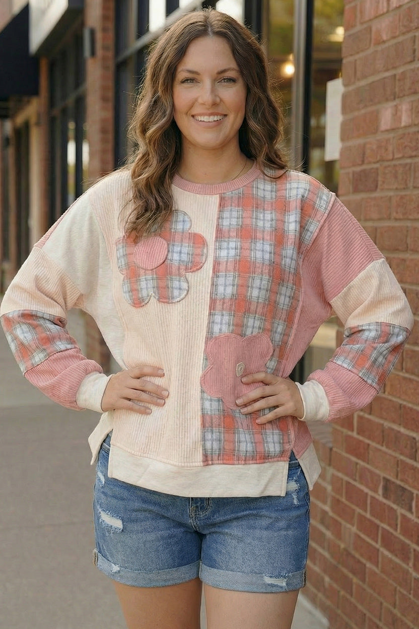 Pick Up - Prairie Patch Dusty Rose Pullover