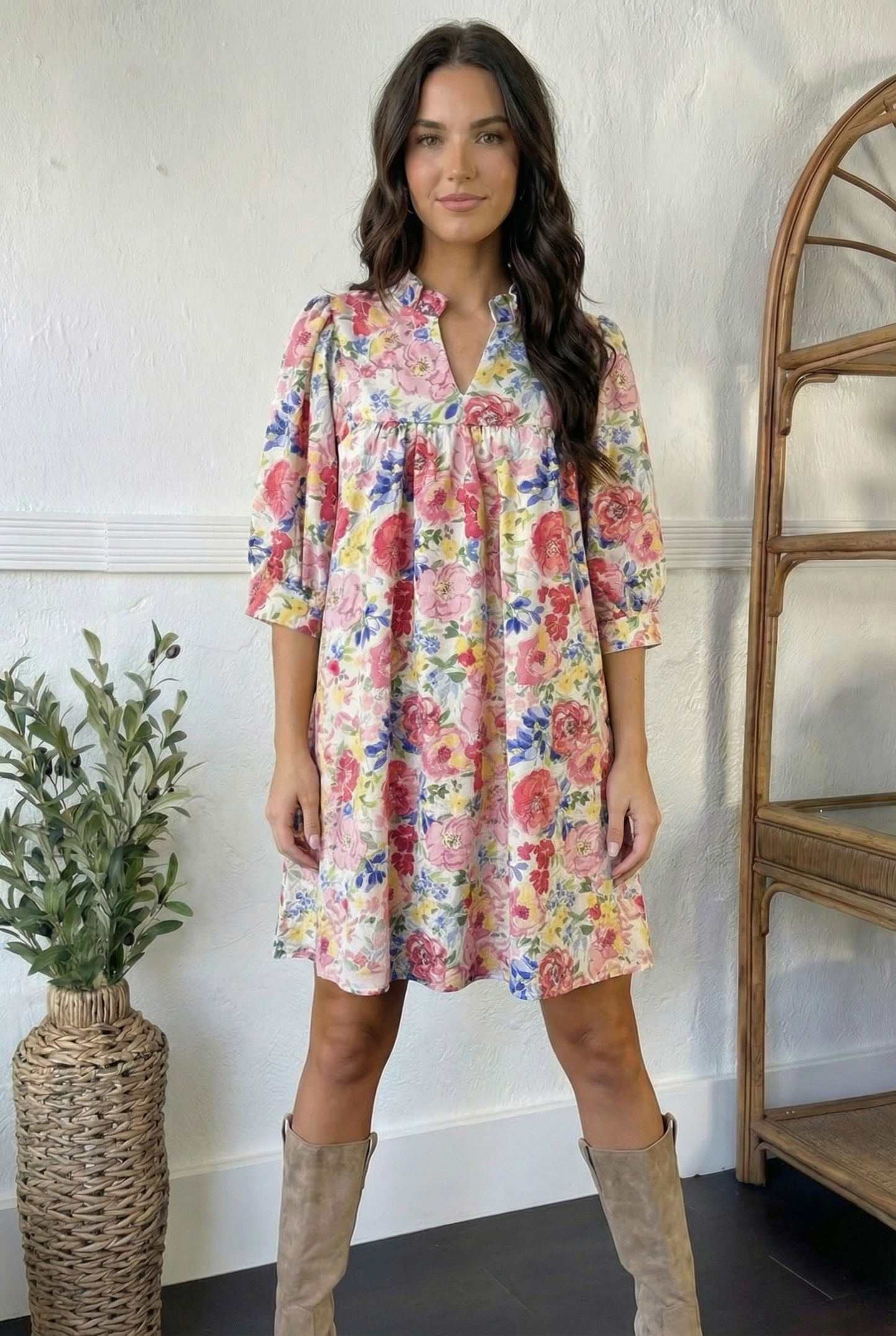 Pick Up - Porch Picnic Shift Dress