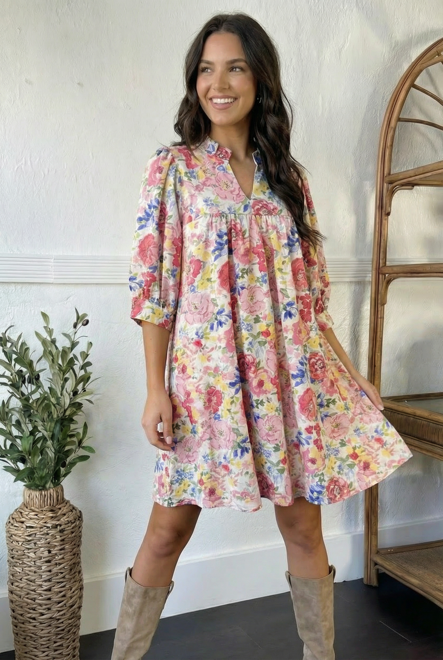 Pick Up - Porch Picnic Shift Dress