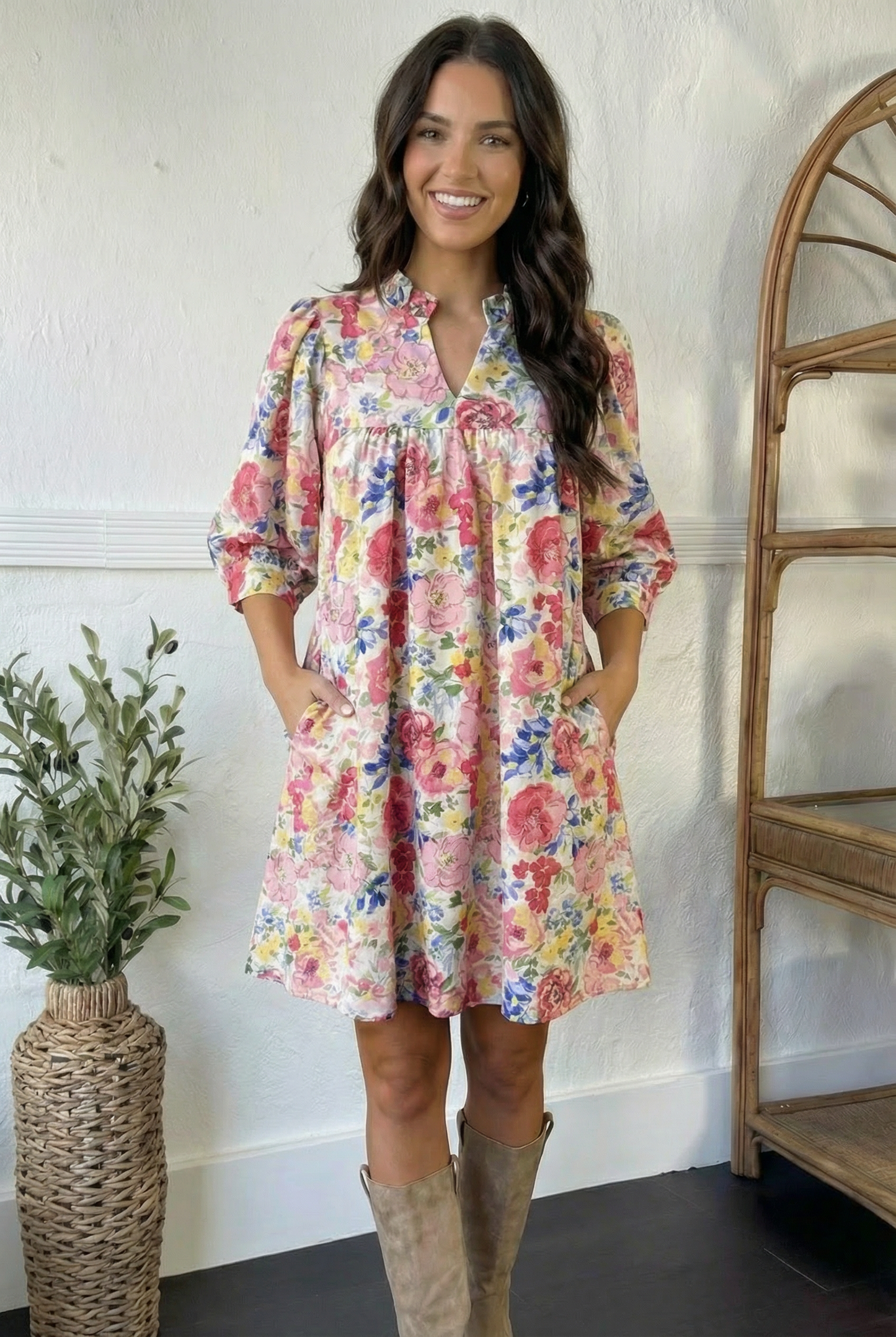 Pick Up - Porch Picnic Shift Dress
