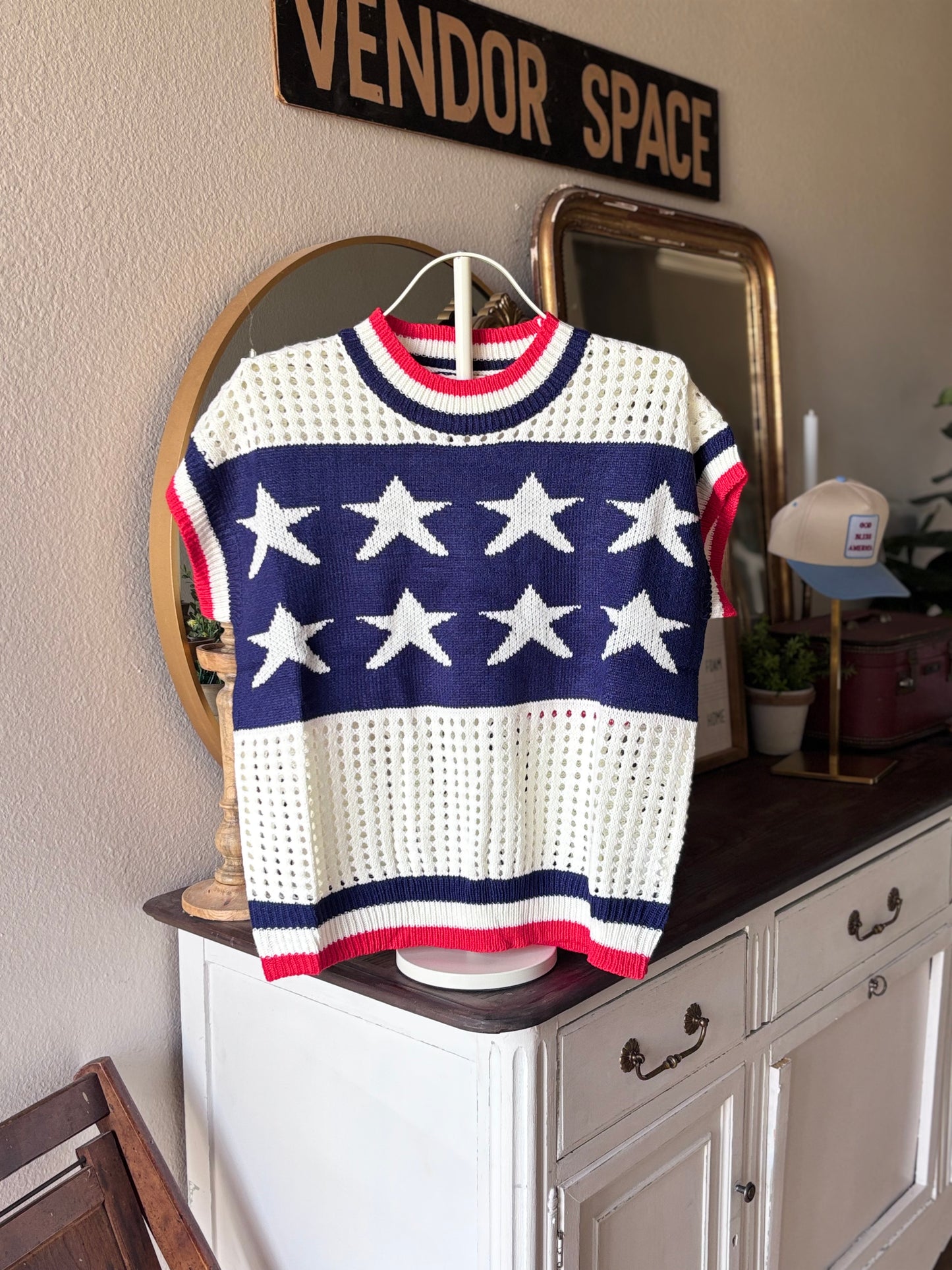 Pick Up - Stars and Stripes Knit Sweater