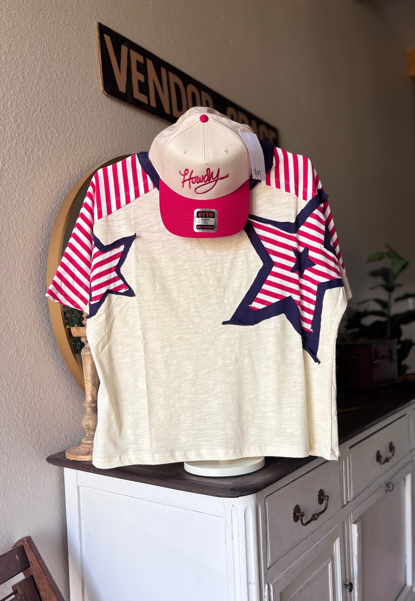 Pick Up - Americana Darling Star Patchwork Top