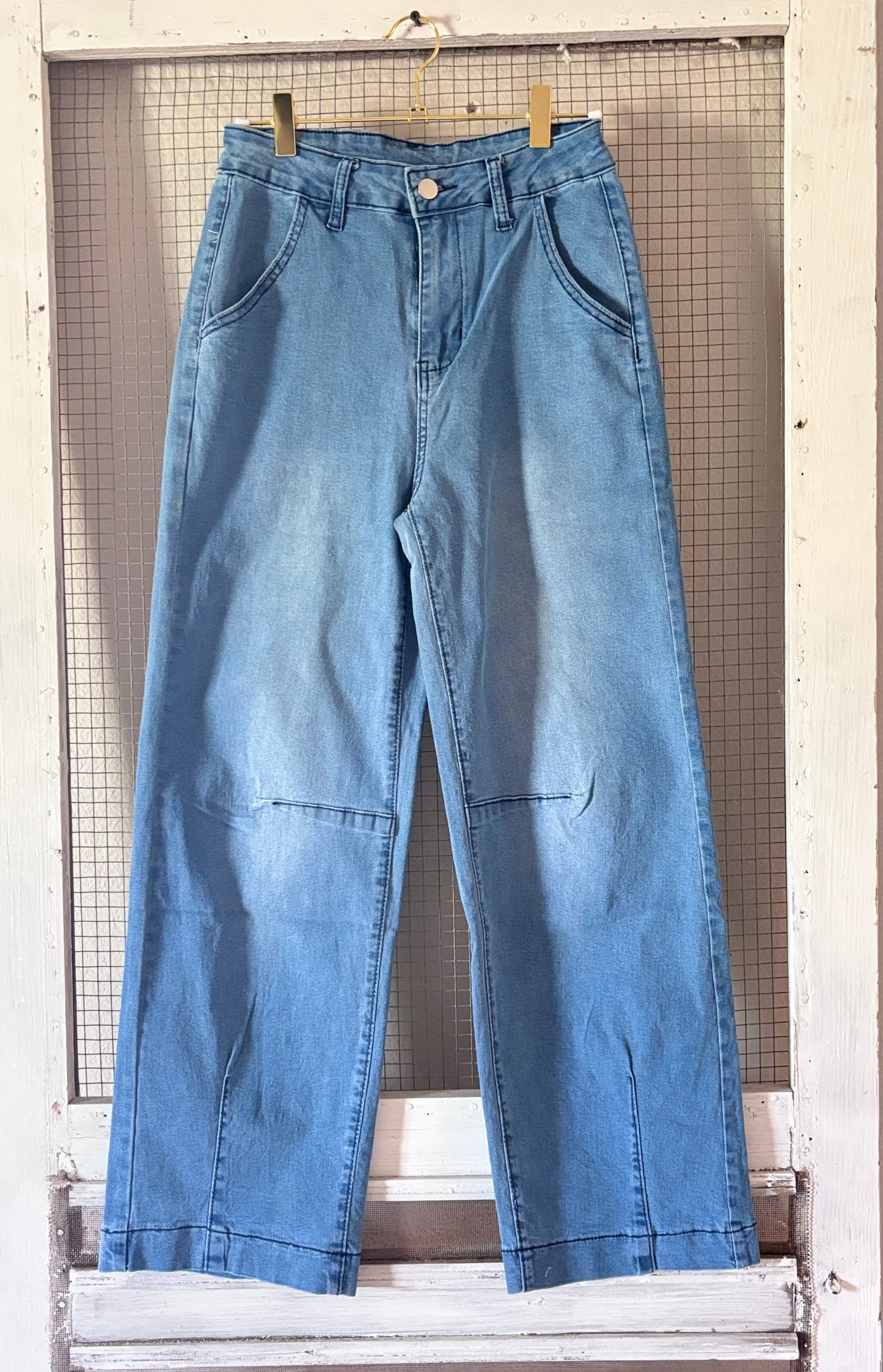 Pick Up - Easy Days Cropped Denim Pants