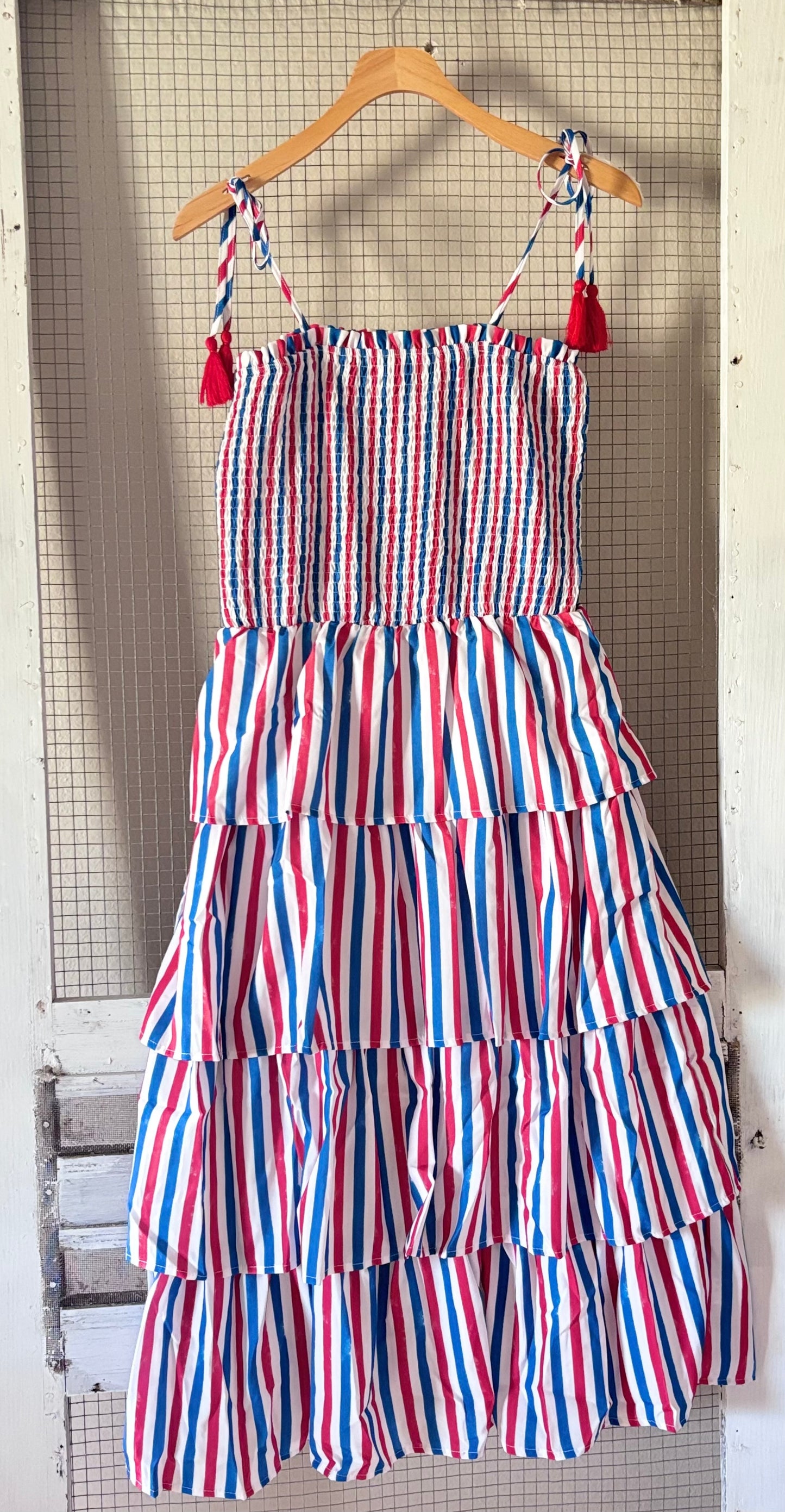Pick Up - Sweet Liberty Tiered Mid Dress