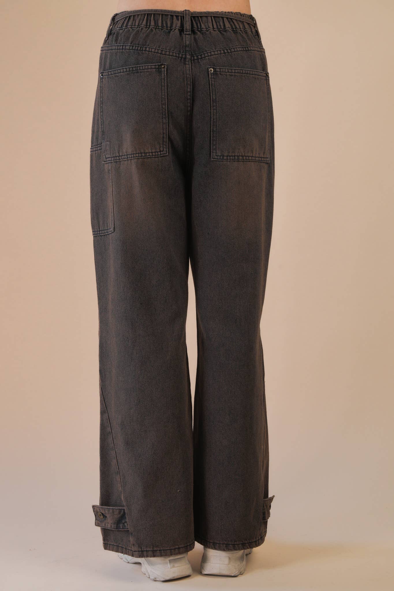 Pick Up - Maple Wide Leg Denim Pants