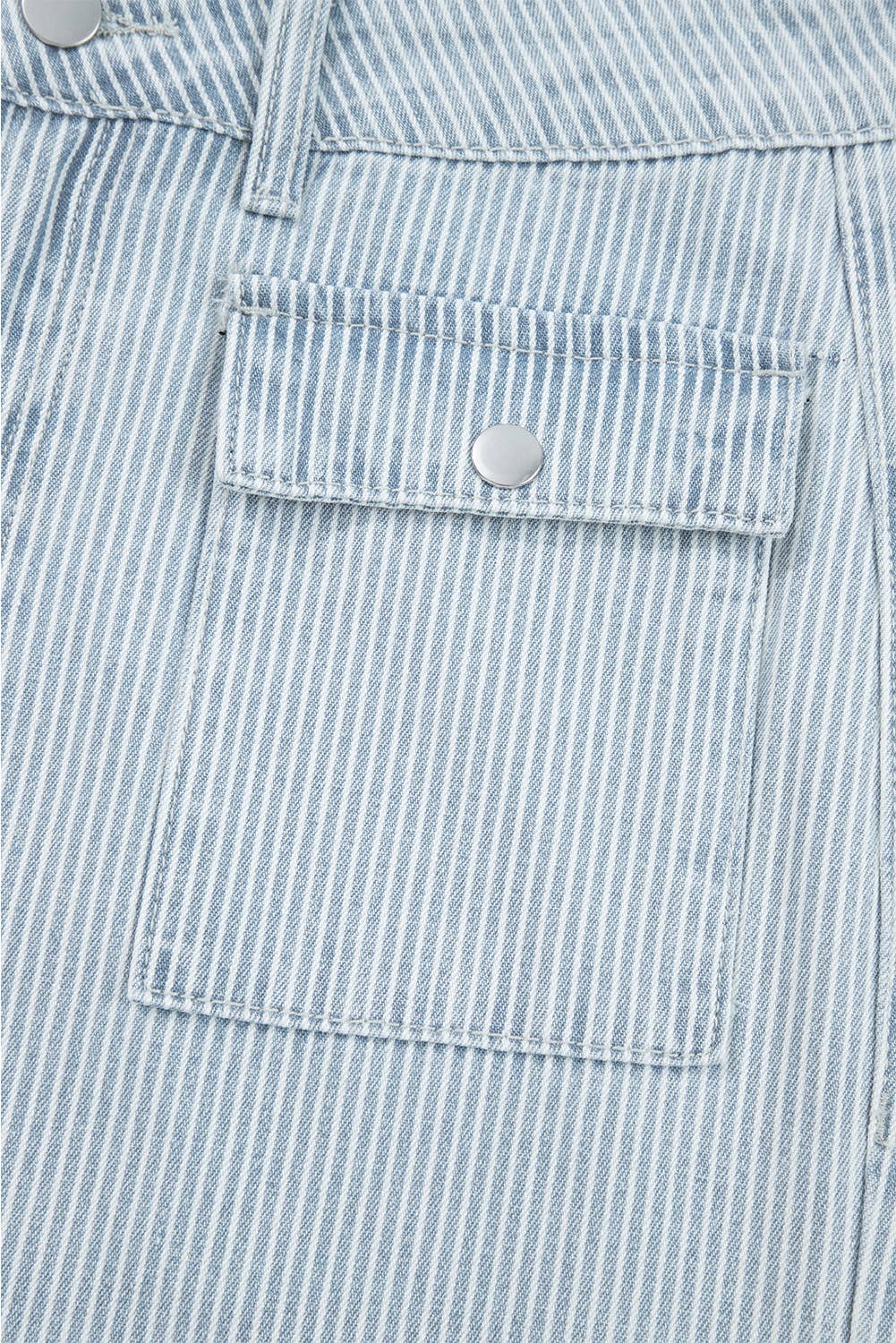 Pick Up - Boardwalk Stripe Denim Pants